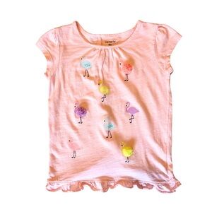 Carter's Pink Flamingo Kids T-Shirt